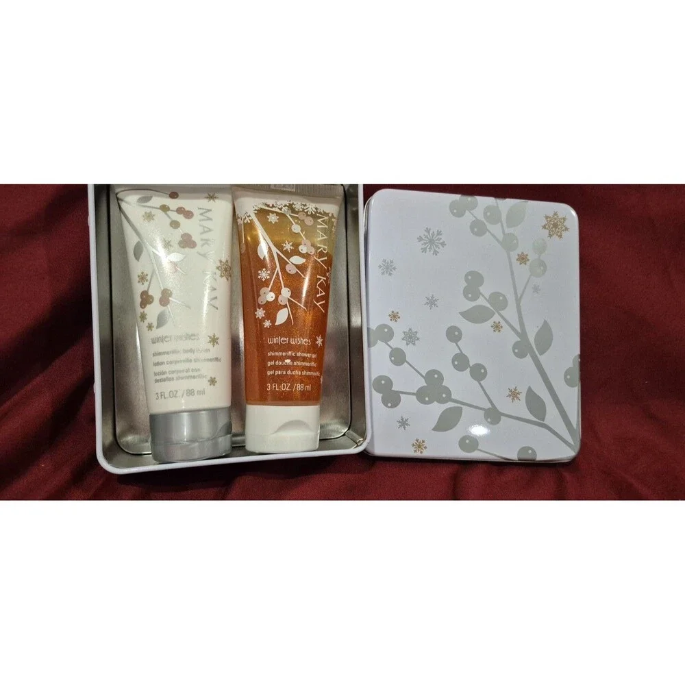 New Mary Kay Winter Wishes Set Limited Edition DISCONTINUED HTF Shimmer